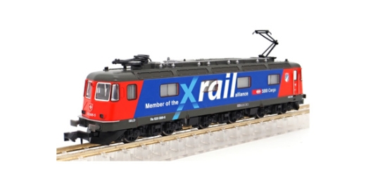 Kato K10176 - Electric locomotive Re 620 SBB Cargo / Xrail, Ep.V-VI, with air conditioning