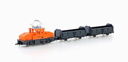 Kato K105007 - Güterzug-Set E-Lok BR 169 orange mit 2 Güterwagen; Ep.IV