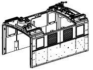 PIKO ET51547-06 - Middengedeelte behuizing