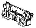 PIKO ET51547-58 - Pufferbohle mit Lampen-Lampenkabel