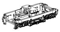 PIKO ET96880-72 - bogie (with brake crossbar)