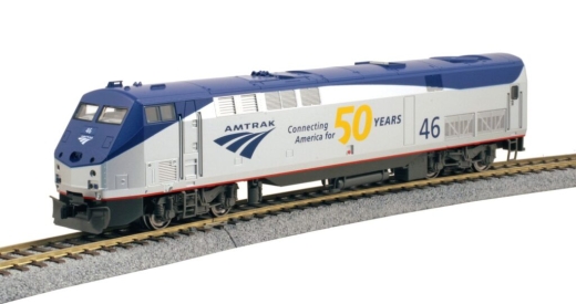 Kato K376112 - Locomotiva diesel GE P42 Amtrak, Ep.VI, #46, 50a An., Fase V