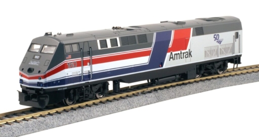 Kato K376116 - Locomotiva diesel GE P42 Amtrak, Ep.VI, #160, 50a An., Dash 8