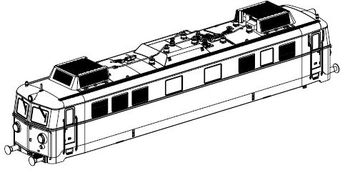 PIKO ET51775-06 - Housing, complete (without pantograph)