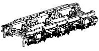 PIKO ET51772-79 - bogie with small parts, right