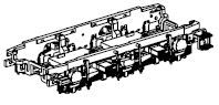 PIKO ET51772-80 - bogie with small parts, left