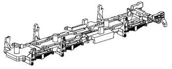 PIKO ET40540-36 - Coperchio ingranaggio con mola e viti