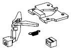 PIKO ET51477-60 - Arbre daccouplement, couvercle, ressort