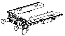 PIKO ET51470-66 - Loopbrug met bufferbalksteel 2