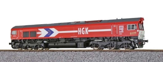 ESU 31362 - Locomotive diesel H0, C66, DE 672 HGK, Ep VI