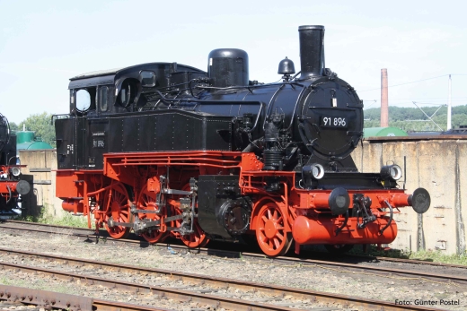 PIKO 37260 - Locomotora de vapor G BR 91.3 DR III