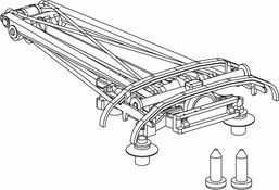 PIKO ET51400-30 - Pantógrafo SBB para ICE 4