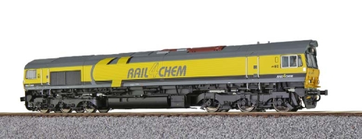 ESU 31364 - Diesel locomotive H0, C66, 6602 Rail4Chem, Ep VI