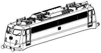 PIKO ET51812-01 - Custodia completa (senza collettore di corrente)