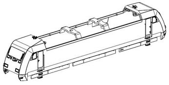 PIKO ET40560-01 - Gehäuse komplett