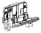 PIKO ET40560-16 - Führerstand mit Rückwand und Leuchtstab