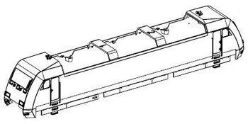 PIKO ET71311-01 - Behuizing, compleet.