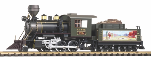 PIKO 38233 - G steam locomotive with tender Mogul SF (incl. sound + steam)