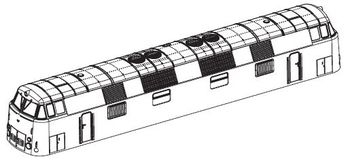 PIKO ET47284-08 - Housing with window