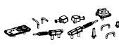 PIKO ET51634-29 - Small roof parts