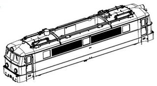 PIKO ET51604-100 - custodia, completa. (senza collettore di corrente)