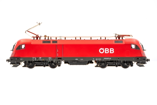 Jägerndorfer JC28002 - H0 DC elektrische locomotief Taurus ÖBB rood geluid