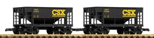 PIKO 38953 - G-2er Set Schüttgutwg. CSX