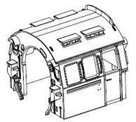 PIKO ET47124-02 - Cabine de conduite complète