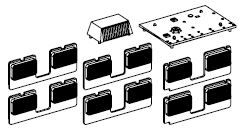 PIKO ET51442-19 - Ventilatierooster, motorkapdak, koeler