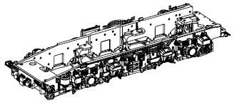 PIKO ET51474-84 - Rear bogie frame complete