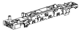 PIKO ET50661-80 - Locomotiefframe met versnellingen