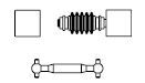 PIKO ET52921-229 - Cardan drive