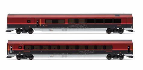 Jägerndorfer JC11218 - H0 AC 2 stuks ÖBB Railjet, aflevering VI, HE