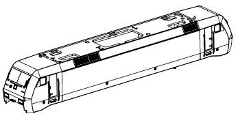 PIKO ET51124-02 - Gehäuse, komplett