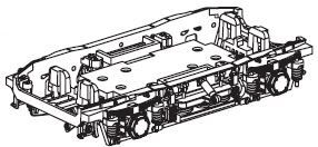 PIKO ET51460-72 - Motor bogie