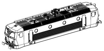 PIKO ET51637-07 - Housing, complete.