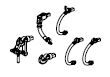 PIKO ET52480-31 - Brake hose, coupling hook