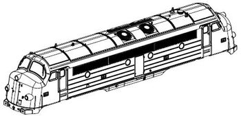 PIKO ET52480-01 - Housing complete