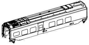 PIKO ET97230B-02 - Housing complete
