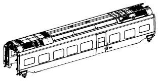 PIKO ET97230E-05 - Carcasa completa