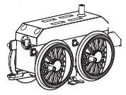 PIKO ET37250-80 - Gear unit rear