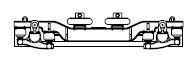 PIKO ET52010-15 - Axle holder middle