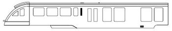 PIKO ET71195-01 - Front car body decorated