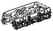 PIKO ET97400-69 - Drehgestell, hinten komplett