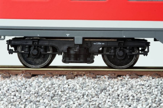 ESU 36507 - n-coche, H0, ABnrz418.1, 1.º/2.º. Class, DB Ep V, turquesa menta, gris claro, DC