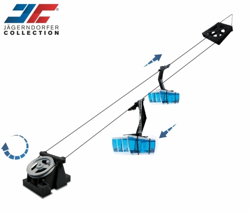 Jägerndorfer JC89294 - Piz Val Gronda Ischgl 2x telecabina manual, 1:32