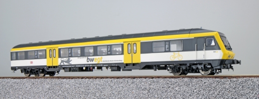 ESU 36513 - n-car, H0, Bnrdzf 483.1, voiture témoin, DB Ep. VI, gris clair/jaune/gris, DC