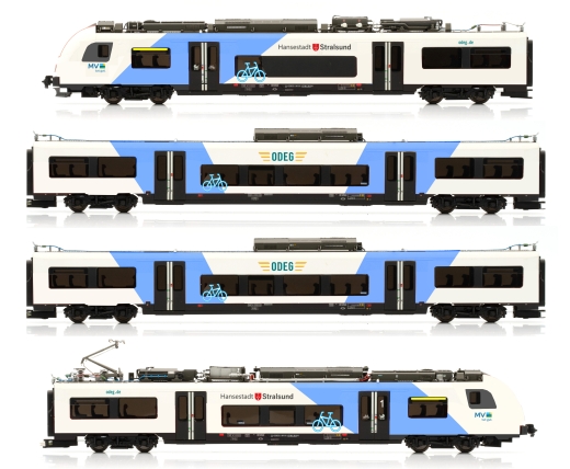 Jägerndorfer JC19950 - Unité multiple BR 4746, 4 pièces. Desiro ML ODEG, Ep. VI, AC