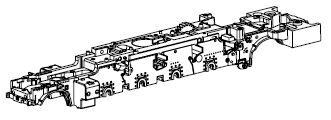 PIKO ET47130-38 - Lokrahmen mit Zahnrädern