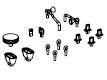 PIKO ET52490-11 - Small roof parts